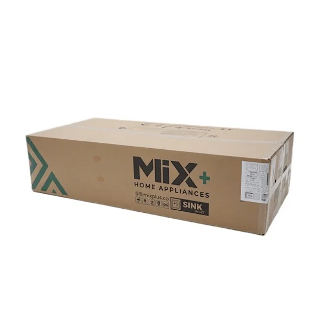 سینک ظرفشویی استیل توکار دو لگنه میکس پلاس مدل 8092-S45 102475634